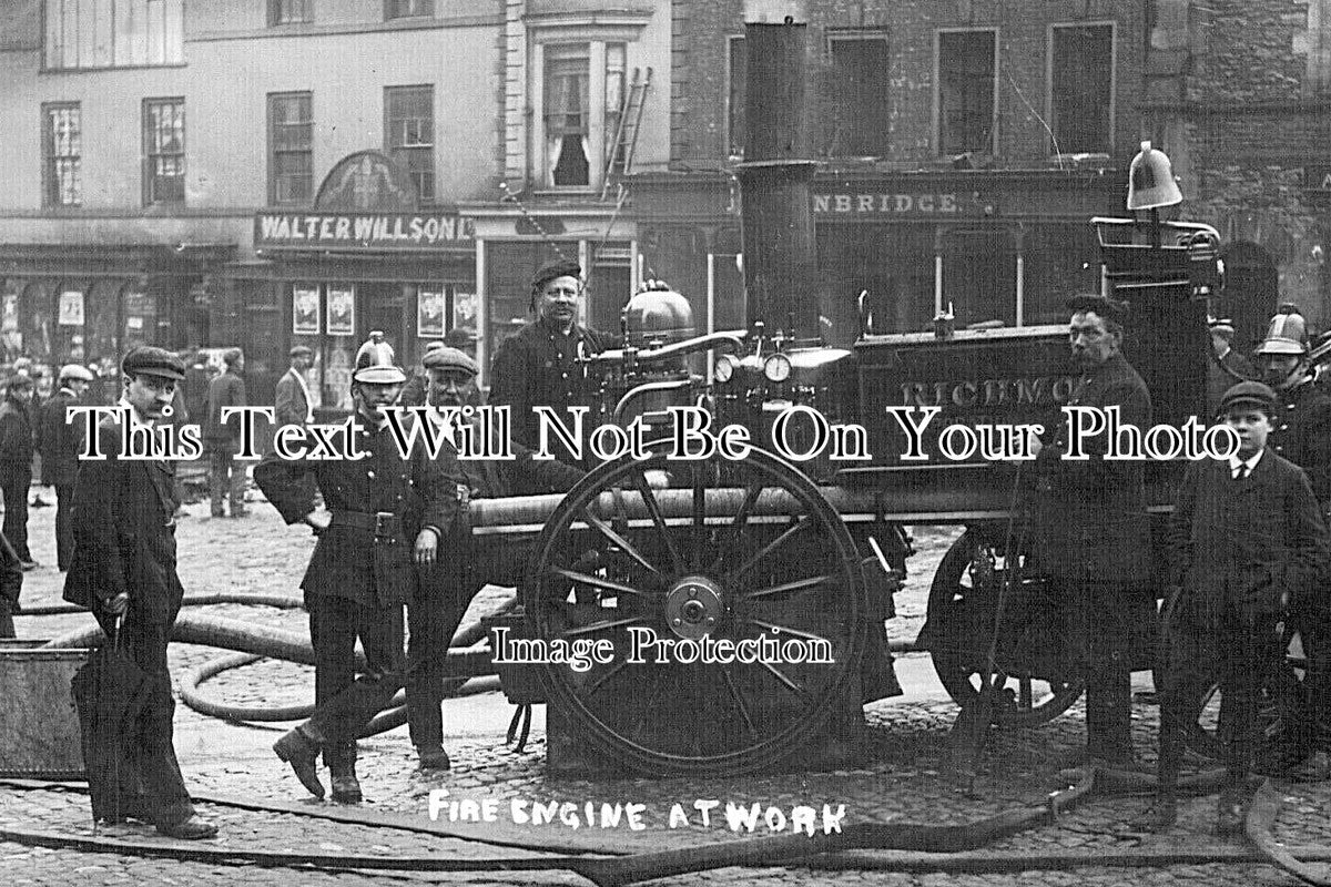 YO 12178 - Richmond Fire Brigade Engine, Yorkshire