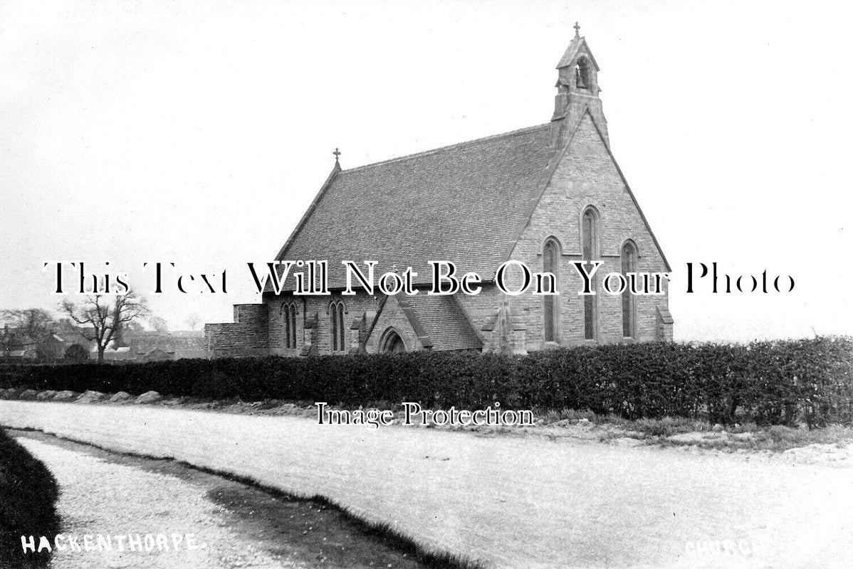YO 12200 - Hackenthorpe Church, Sheffield, Yorkshire