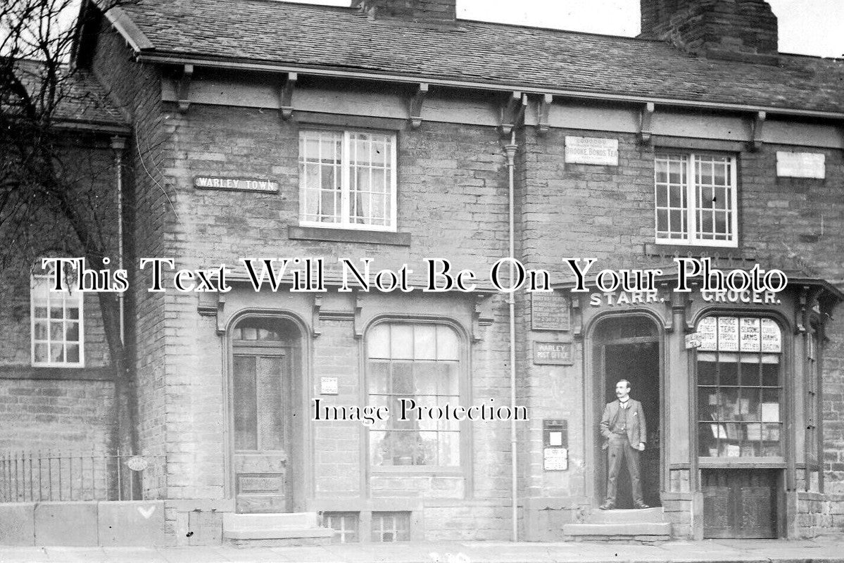 YO 12226 - Starr Grocer Shop & Post Office, Warley, Halifax, Yorkshire