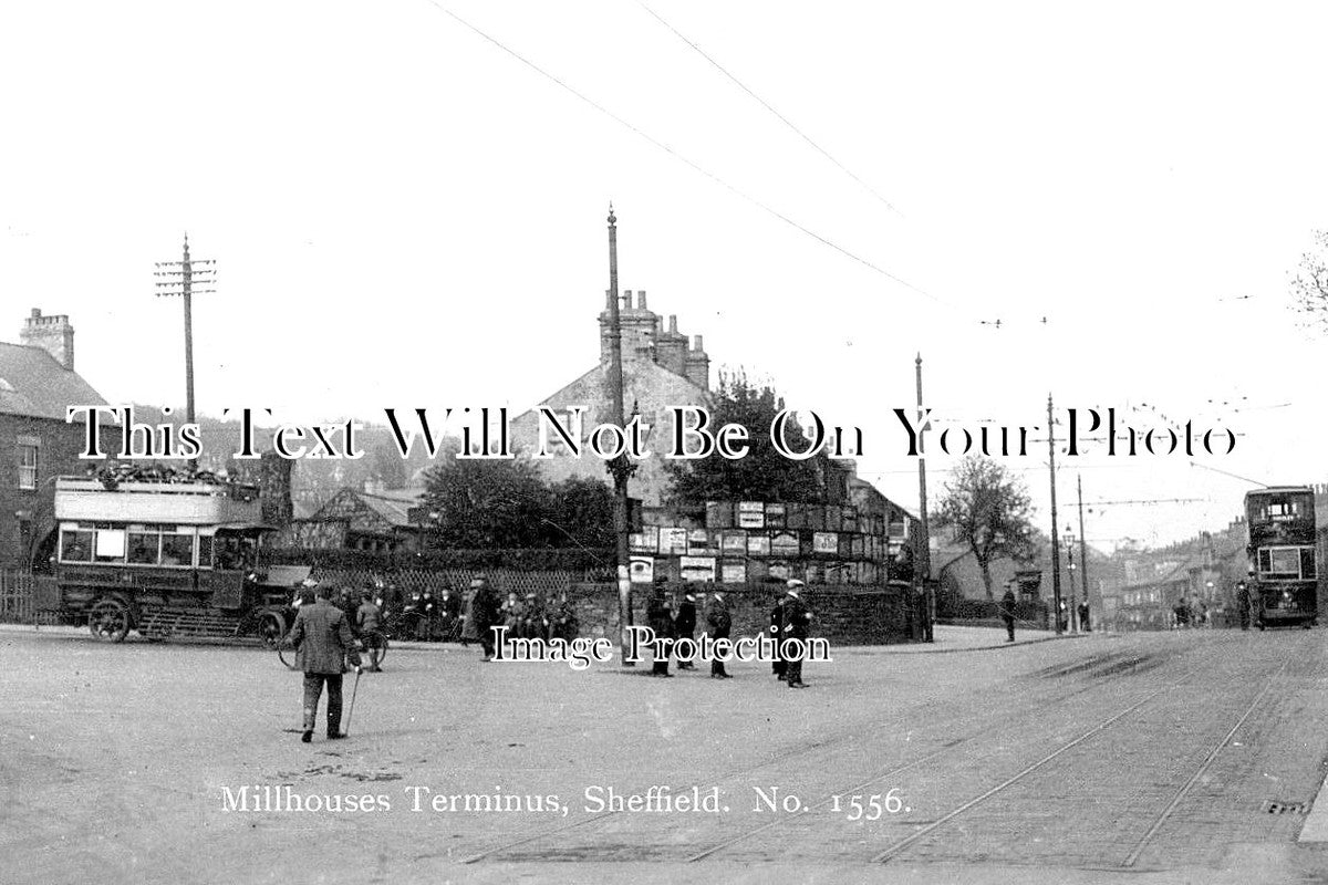 YO 12302 - Millhouses Terminus, Sheffield, Yorkshire