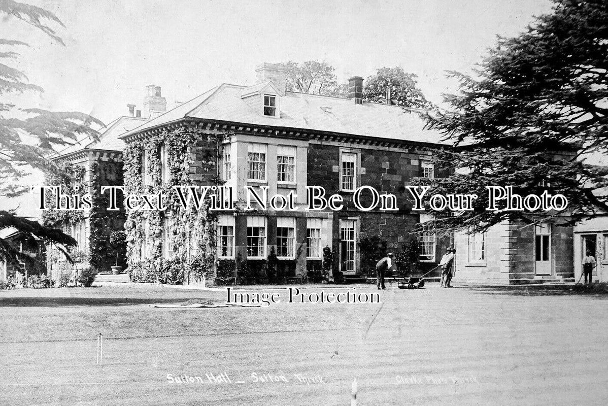 YO 12364 - Sutton Under Whitestonecliffe Hall, Thirsk, Yorkshire
