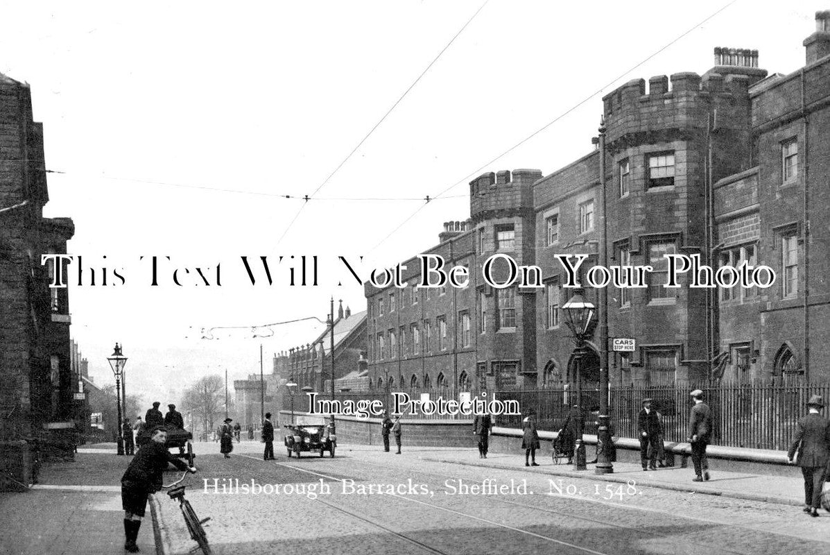 YO 12414 - Hillsborough Barracks, Sheffield, Yorkshire c1922