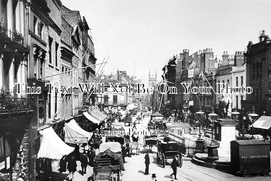 YO 12461 - Market Place, Hull, Yorkshire