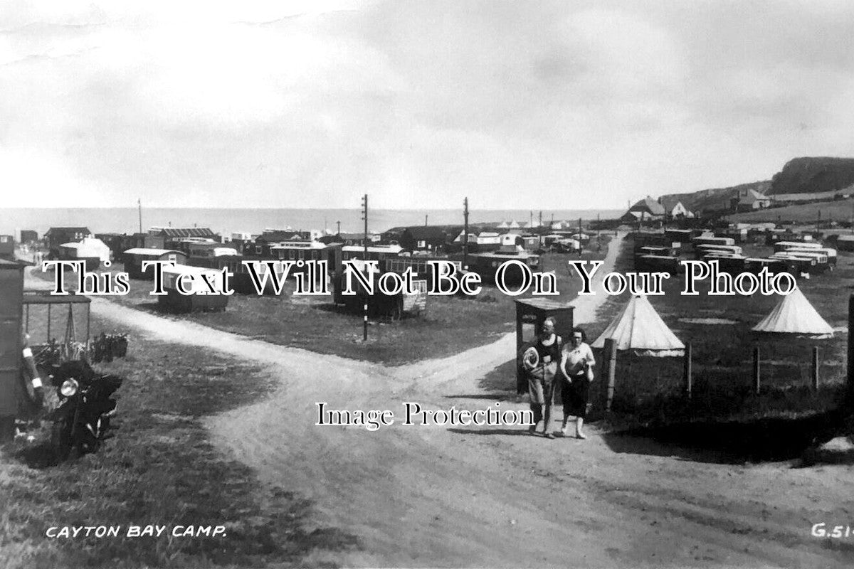 YO 12468 - Cayton Bay Camp, Scarborough, Yorkshire c1938
