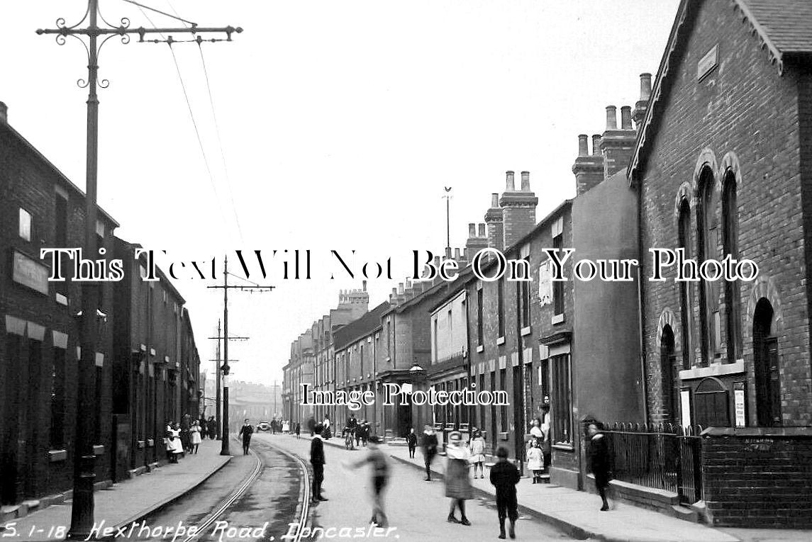 YO 12504 - Hexthorpe Road, Doncaster, Yorkshire c1924