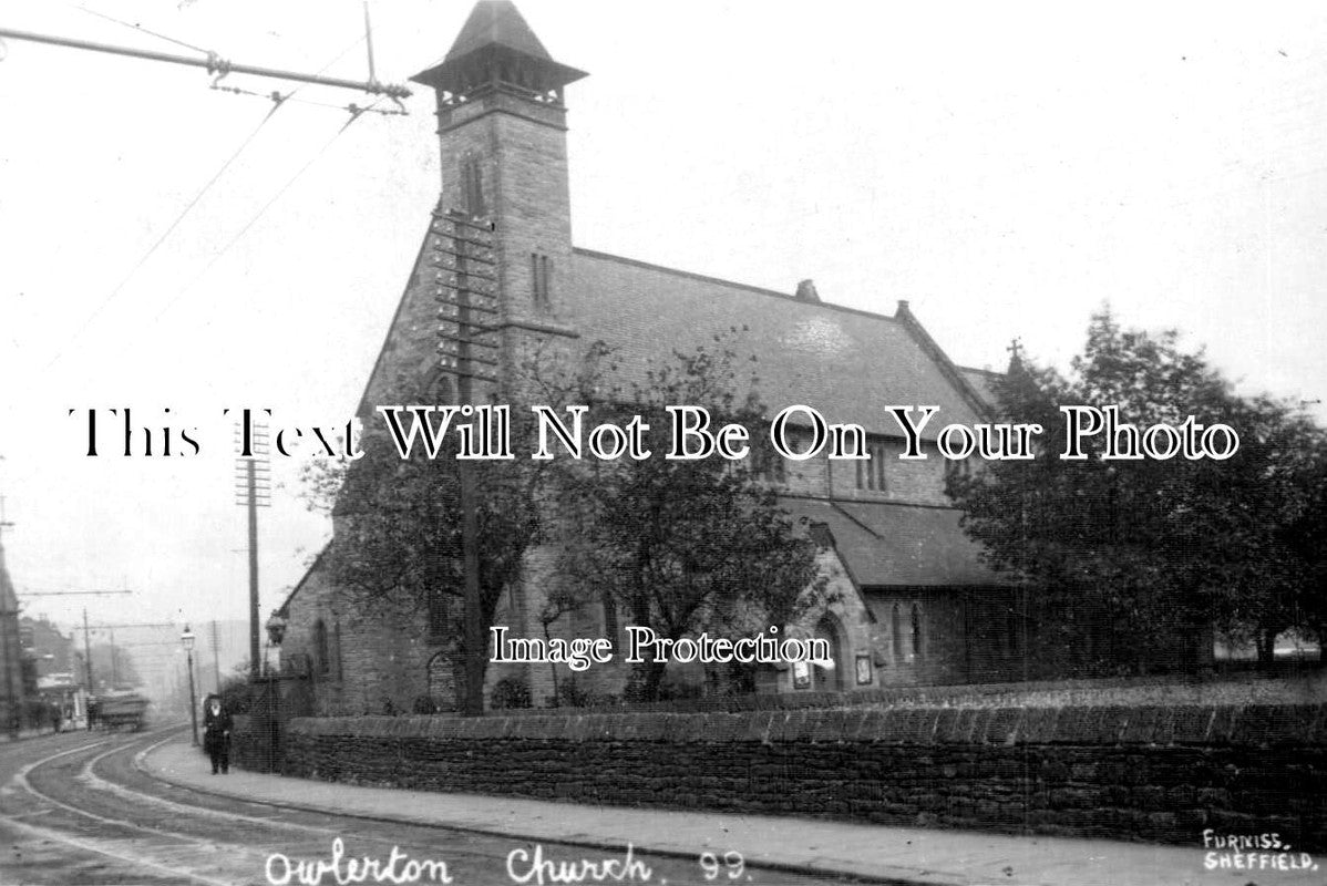 YO 12514 - Owlerton Church, Sheffield, Yorkshire