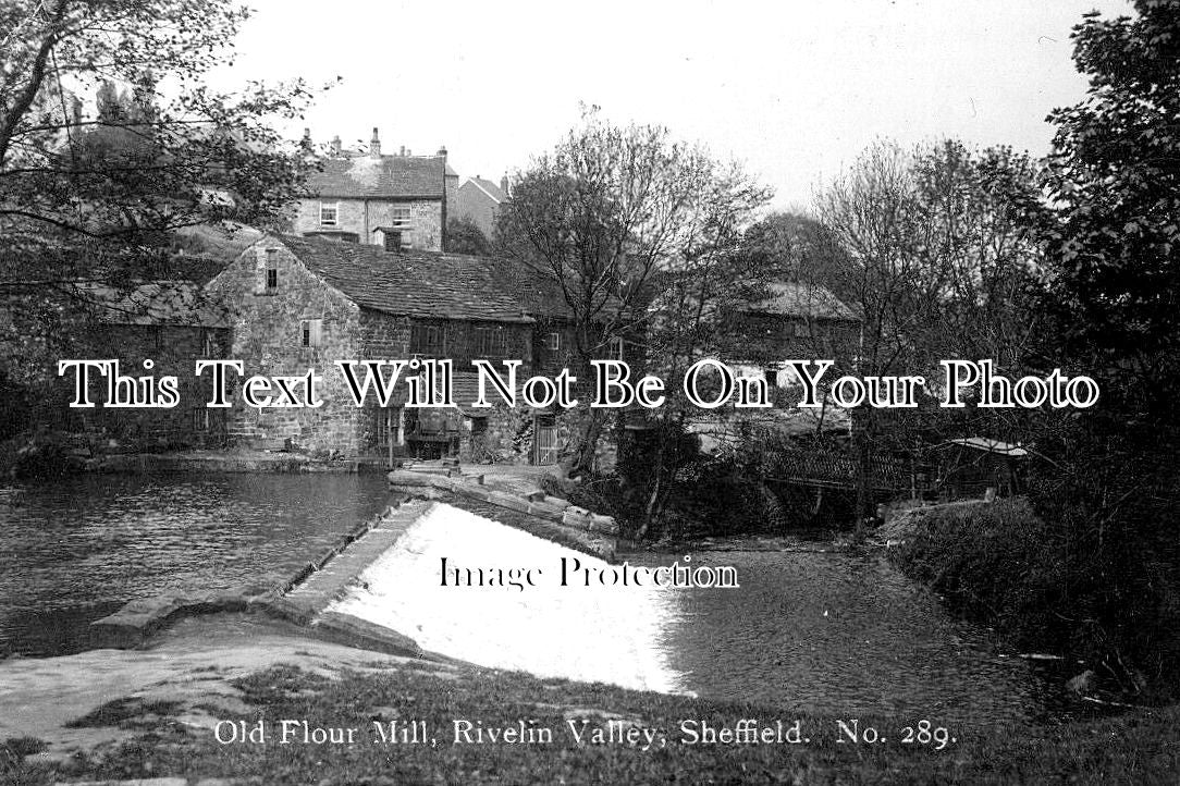 YO 12621 - Old Flour Mill, Rivelin Valley, Sheffield, Yorkshire
