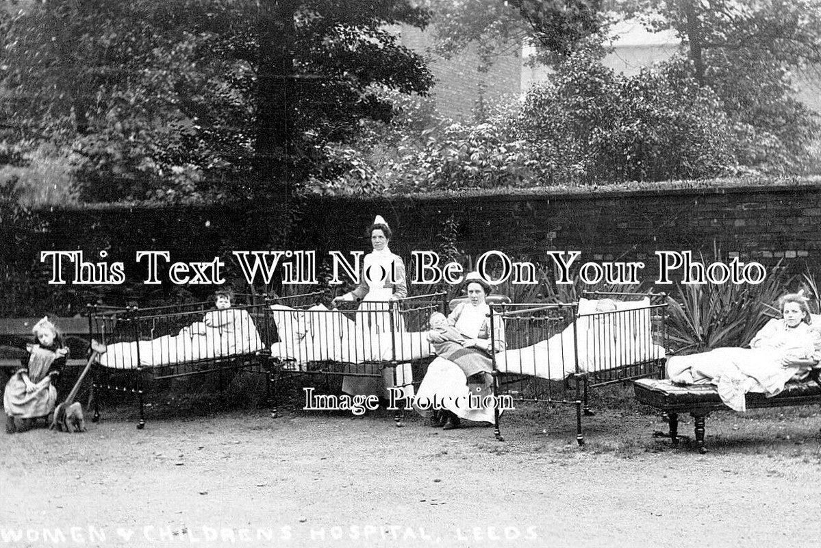 YO 12629 - Childrens Hospital, Leeds, Yorkshire c1906
