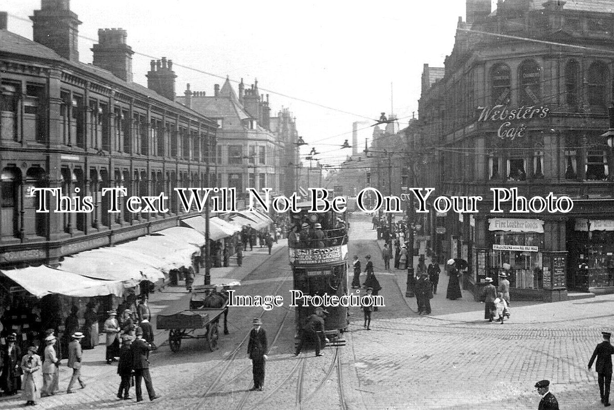 YO 12635 - Commercial Street, Halifax, Yorkshire