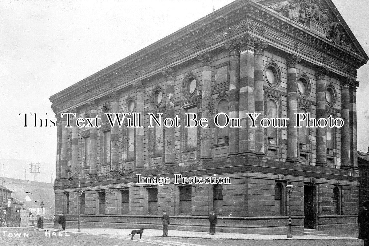 YO 12640 - Town Hall, Todmorden, Yorkshire