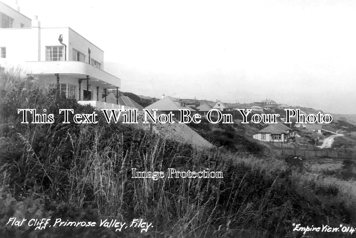 YO 12653 - Flat Cliff, Primrose Valley, Filey, Yorkshire