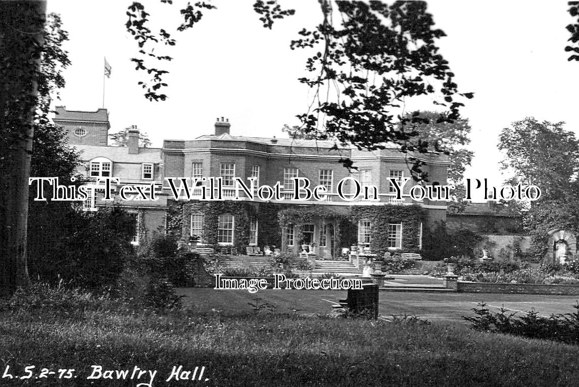 YO 12696 - Bawtry Hall, Yorkshire