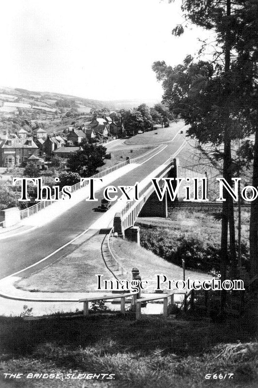 YO 12699 - The Bridge, Sleights Near Whitby, Yorkshire