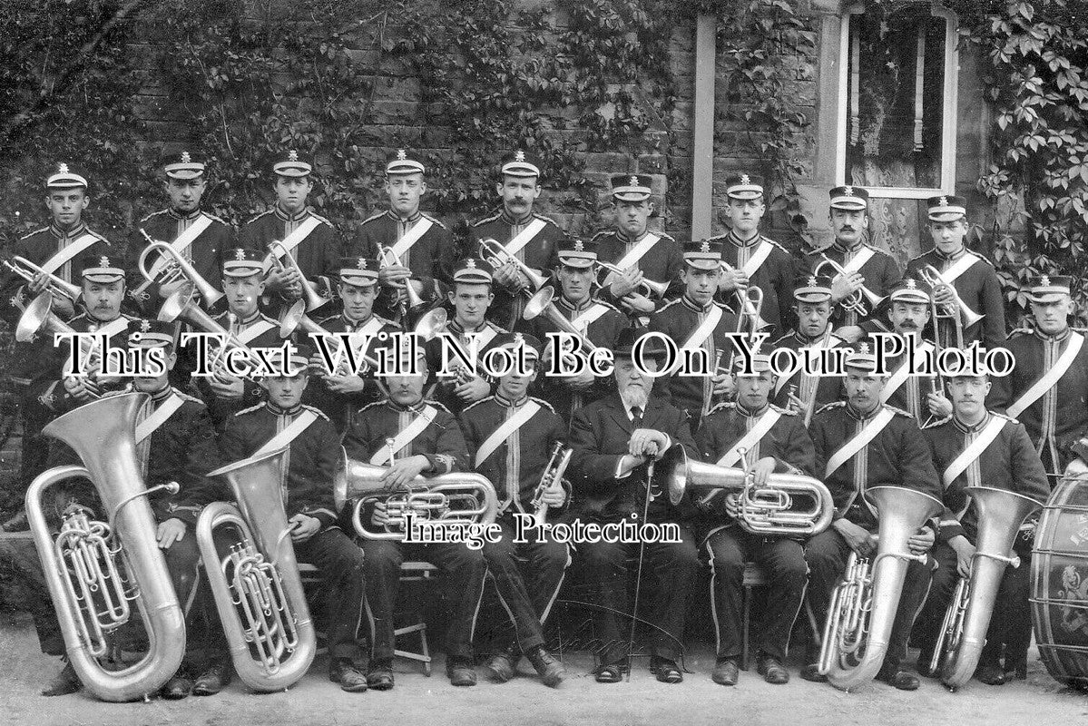 YO 12707 - Walsden Brass Band, Todmorden, Yorkshire