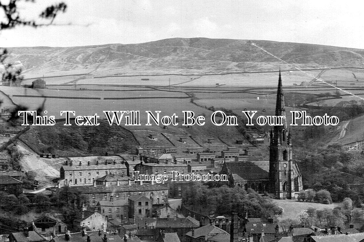 YO 12732 - Langfield Moor & Unitarian Church, Yorkshire