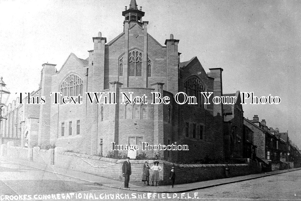 YO 12762 - Crookes Congregational Church, Sheffield, Yorkshire