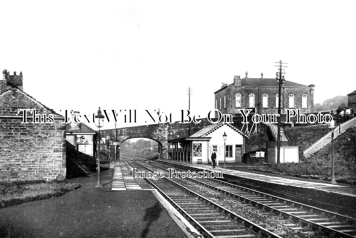 YO 12871 - Copley Railway Station, Yorkshire