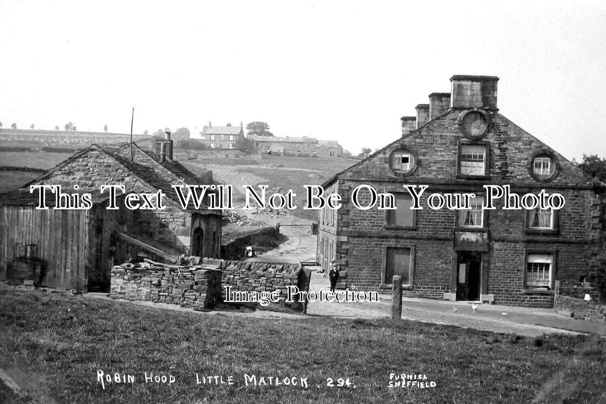 YO 12918 - The Robin Hood Inn Pub, Little Matlock, Sheffield, Yorkshire