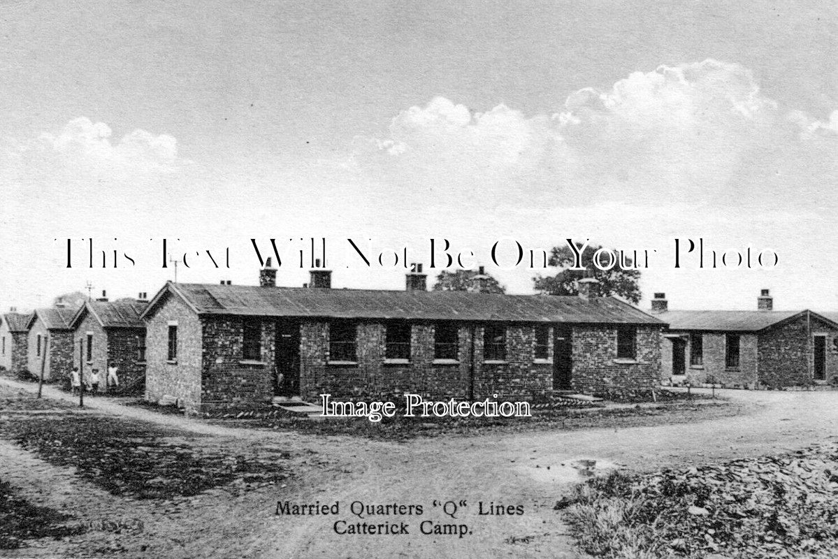 YO 12968 Married Quarters, Catterick Military Camp. Yorkshire JB