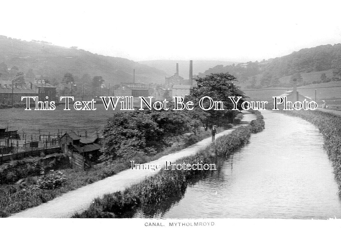 YO 13111 - Canal At Mytholmroyd, Yorkshire