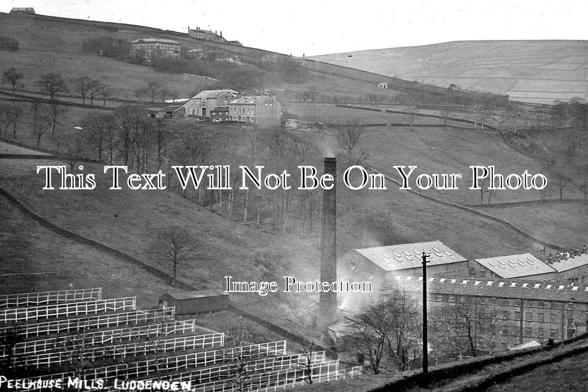 YO 13168 - Peelhouse Mills, Luddenden, Halifax, Yorkshire