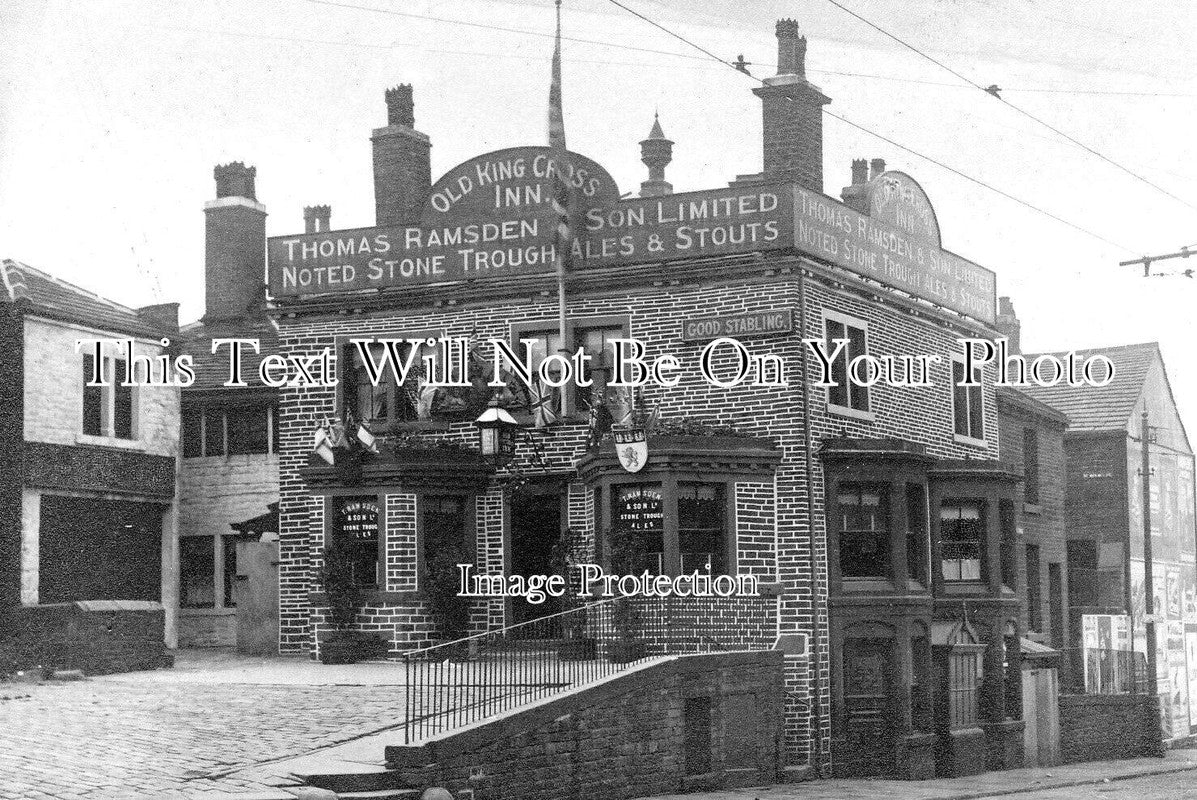 YO 13192 - The Old Kings Cross Inn Pub, Halifax, Yorkshire