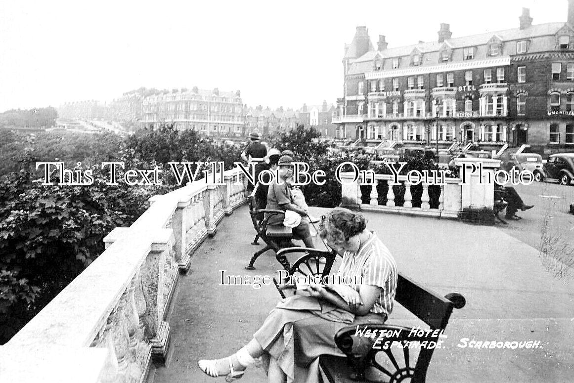 YO 13331 - Weston Hotel Esplanade, Scarborough, Yorkshire