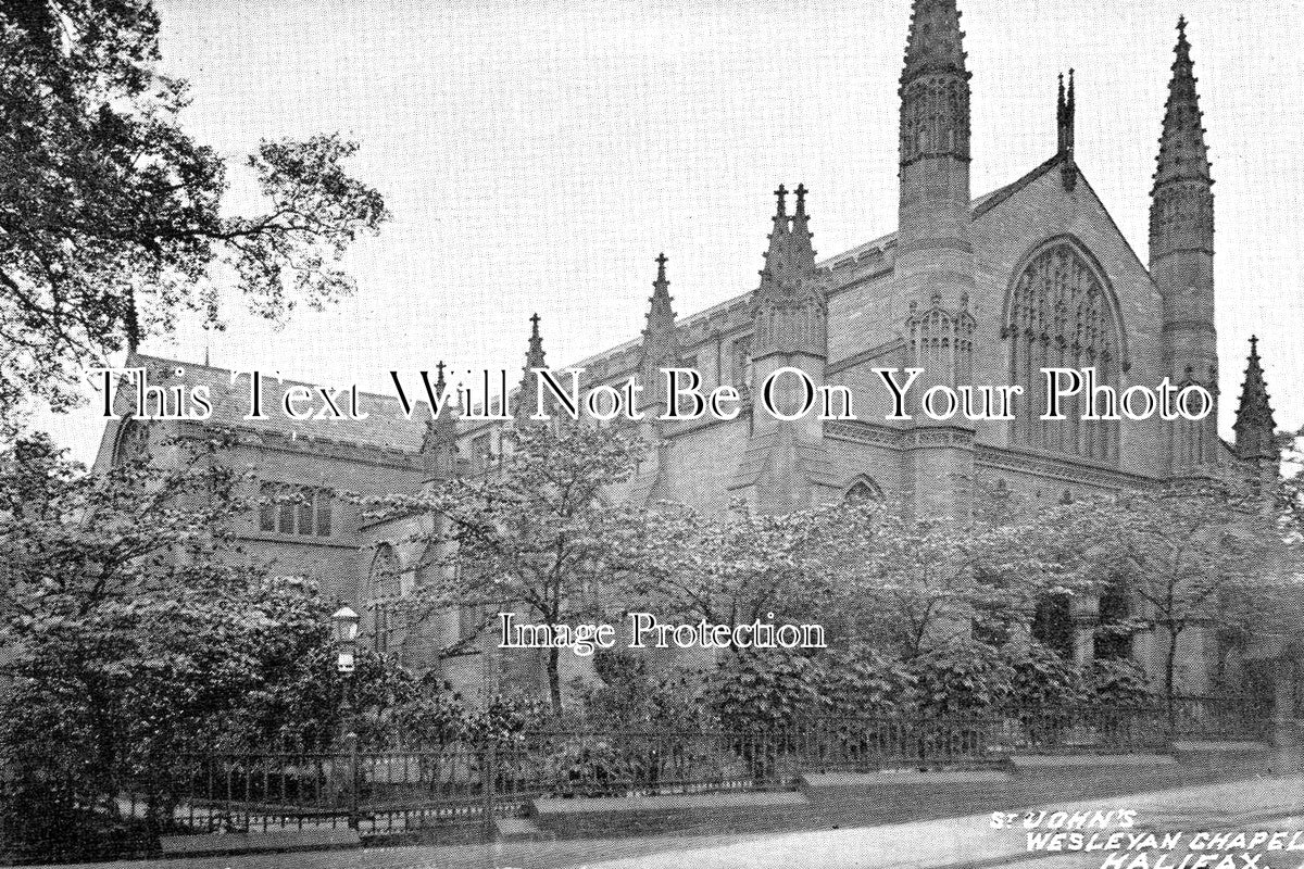 YO 13378 - St Johns Chapel, Halifax, Yorkshire