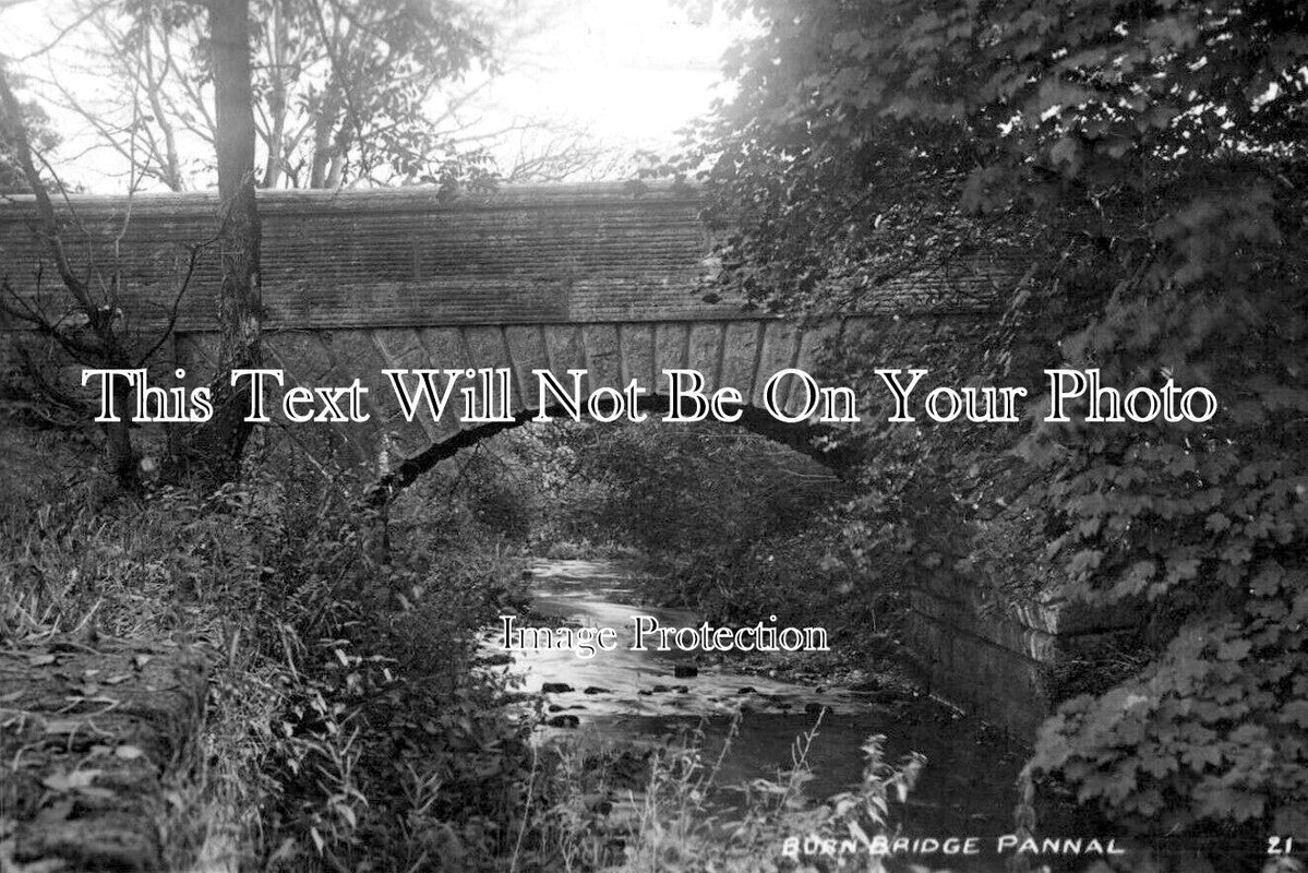 YO 13418 - Burn Bridge, Pannal Near Harrogate, Yorkshire