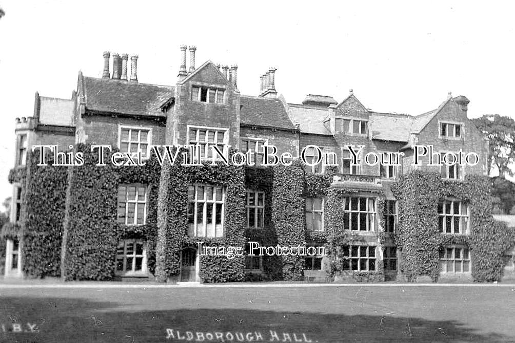 YO 13485 - Aldborough Hall, Yorkshire