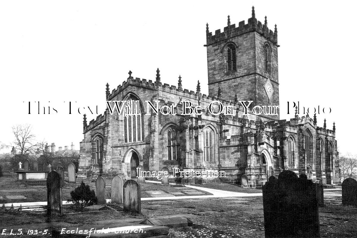 YO 13550 - Ecclesfield Church, Sheffield, Yorkshire