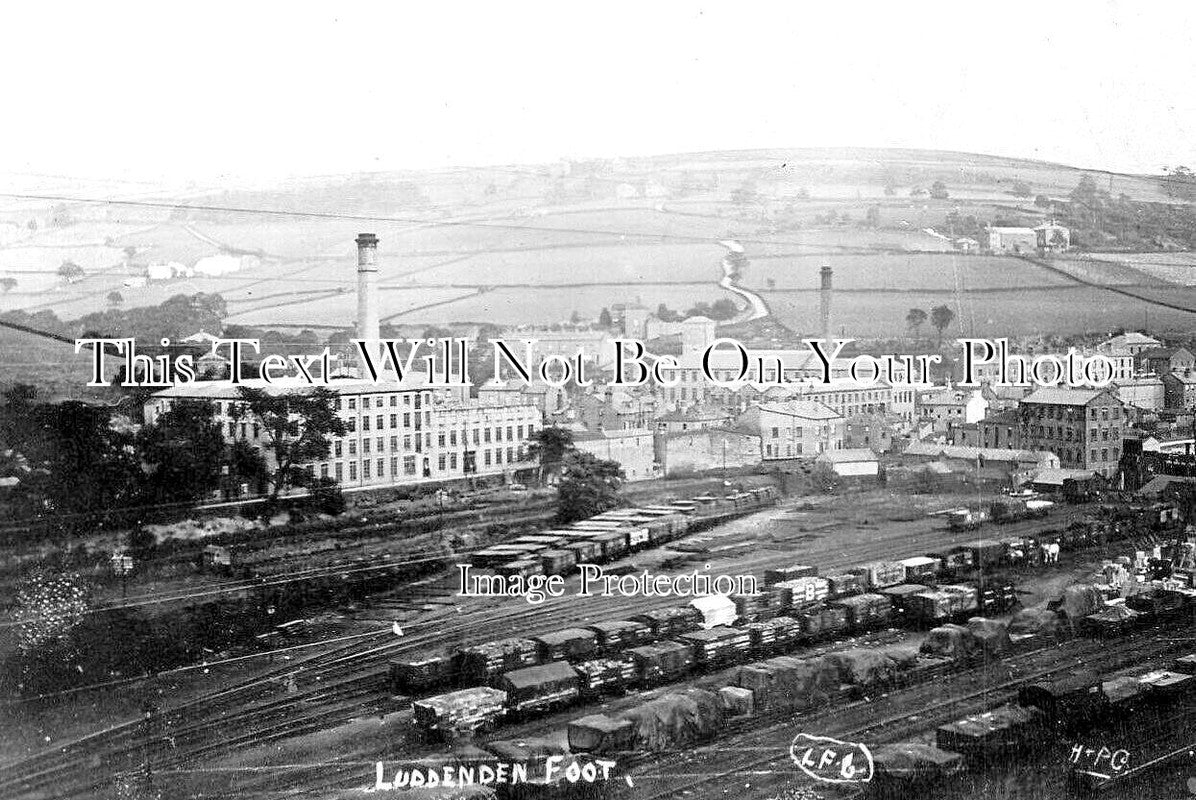 YO 13588 - Luddenden Foot Railway Goods Yard, Yorkshire