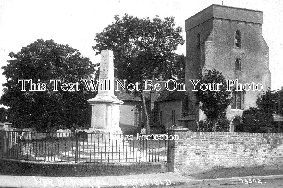 YO 13615 - Bradfield War Memorial, Yorkshire