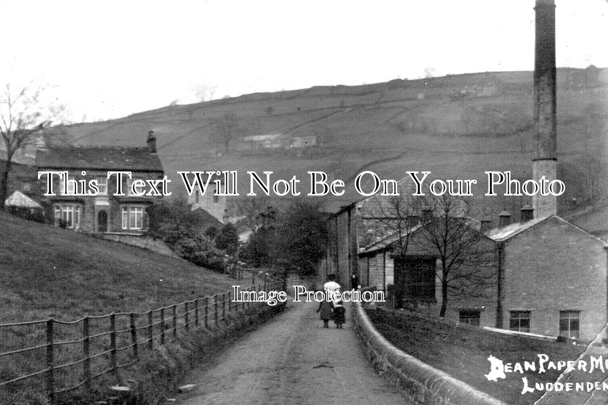 YO 13642 - Dean Paper Mill, Luddenden, Halifax, Yorkshire