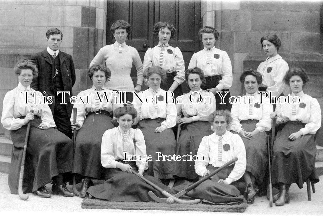 YO 13665 - 1st Eleven Hockey Team, Sheffield, Yorkshire