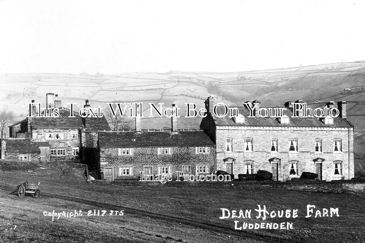 YO 13668 Dean House Farm, Luddenden, Halifax, Yorkshire JB Archive