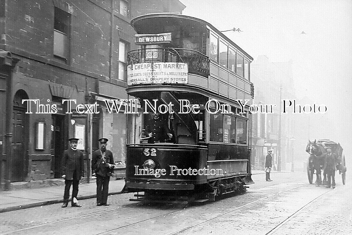 YO 13681 - Dewsbury Tram Car, Yorkshire