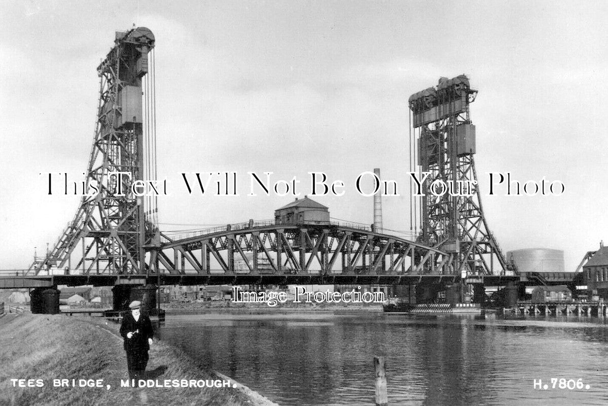 YO 13694 - Tees Bridge, Middlesbrough, Yorkshire