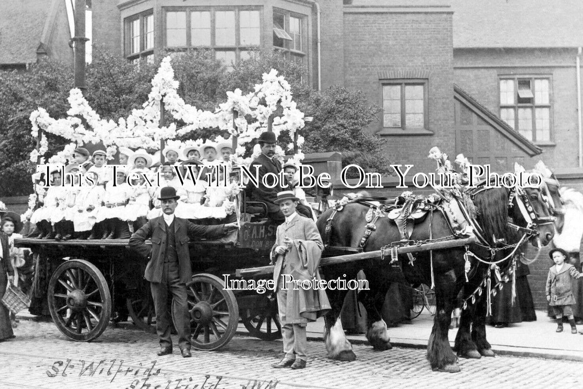 YO 13709 - St Wilfrids Church Parade, Sheffield, Yorkshire