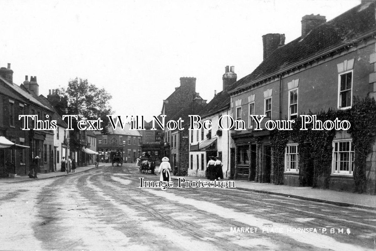 YO 1564 - Hornsea Market Place, East Yorkshire c1905