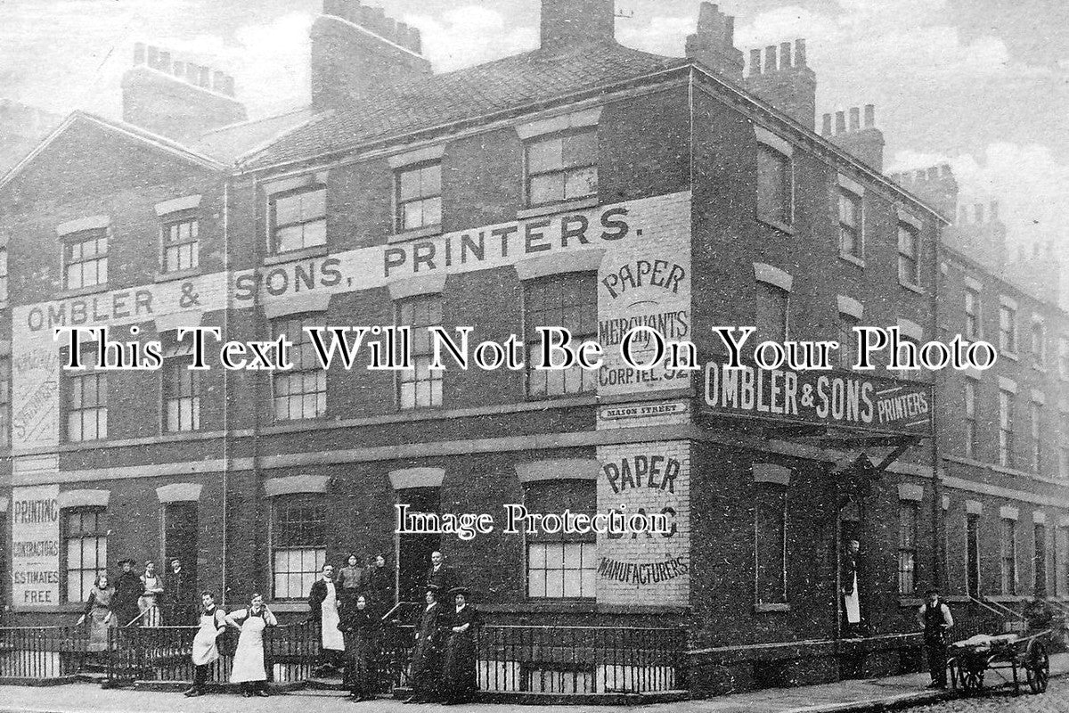 YO 1823 - Ombler & Sons Printers, Mason Street, Hull, Yorkshire