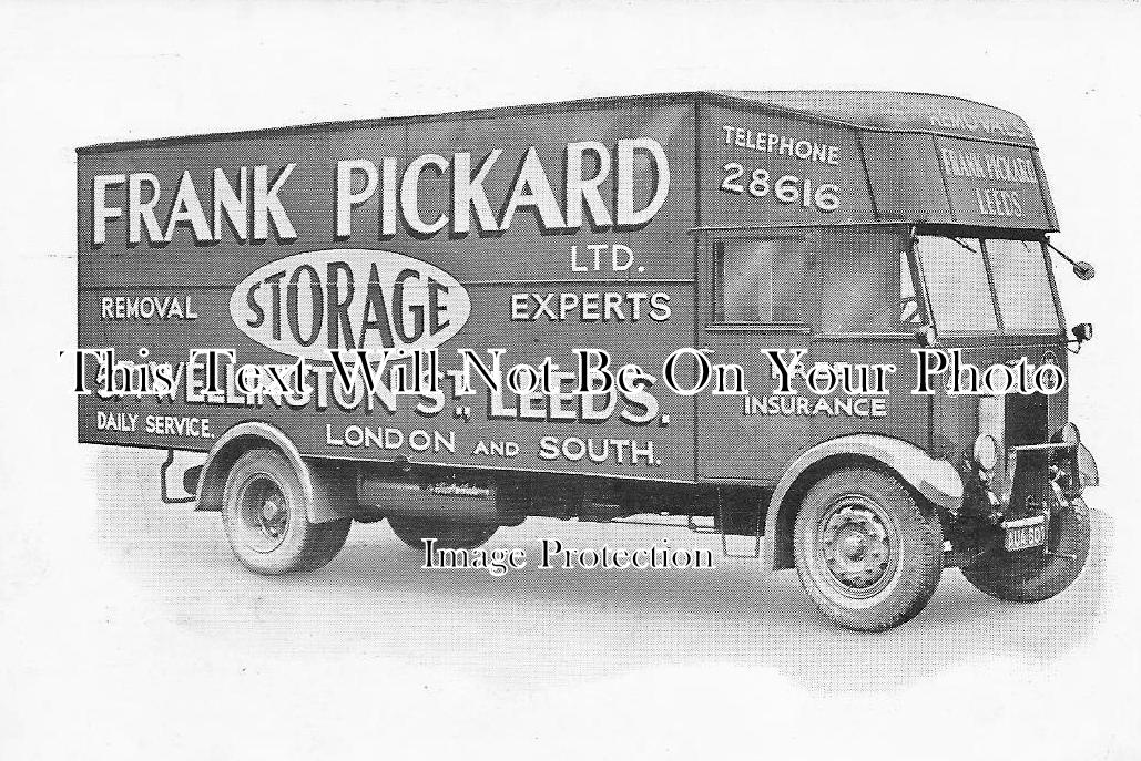 YO 2010 - Frank Pickard Removal Van, Leeds, Yorkshire