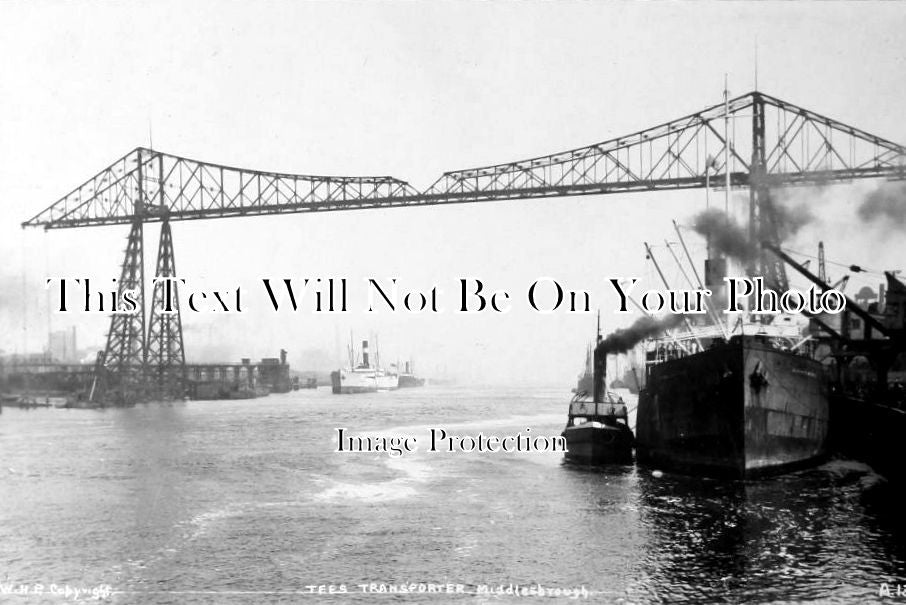 YO 2136 - Tees Transporter Bridge, Middlesborough, Yorkshire