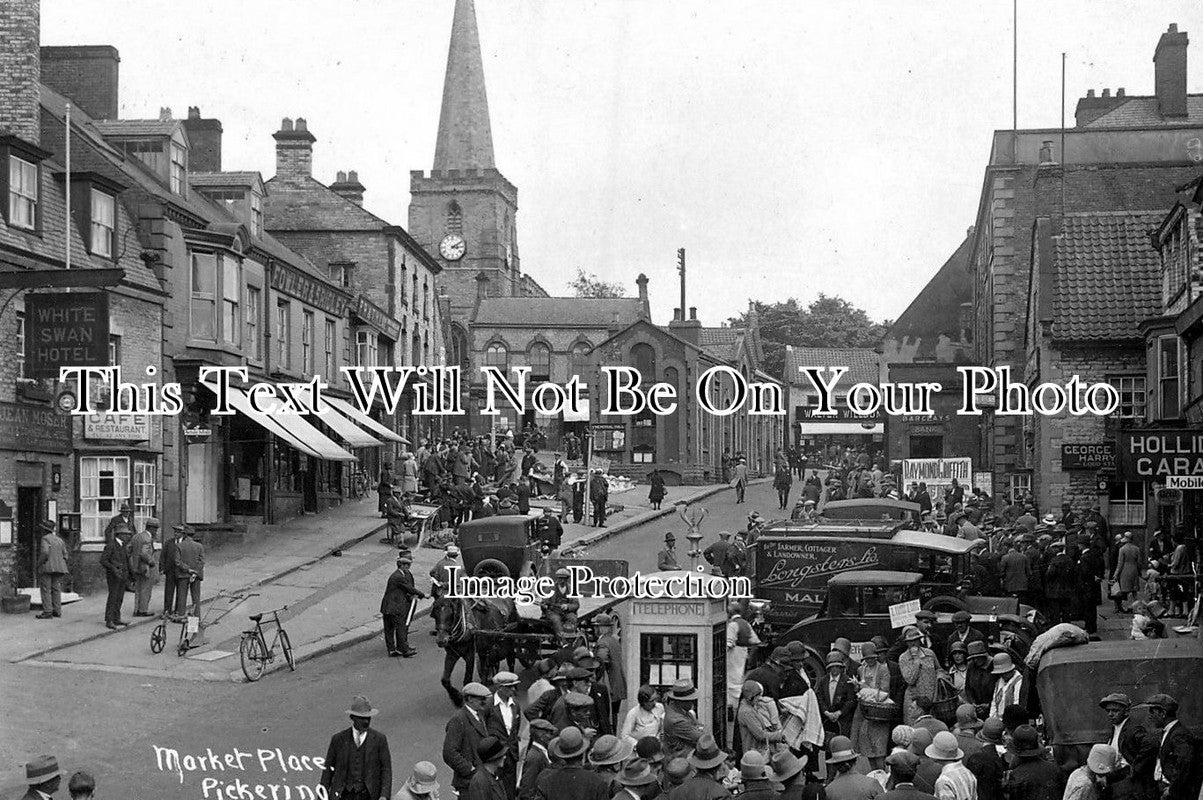 YO 2300 - Market Place, Pickering, Yorkshire