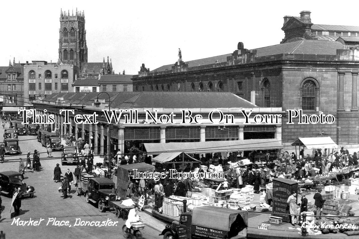 YO 2877 - Doncaster Market Place, Yorkshire