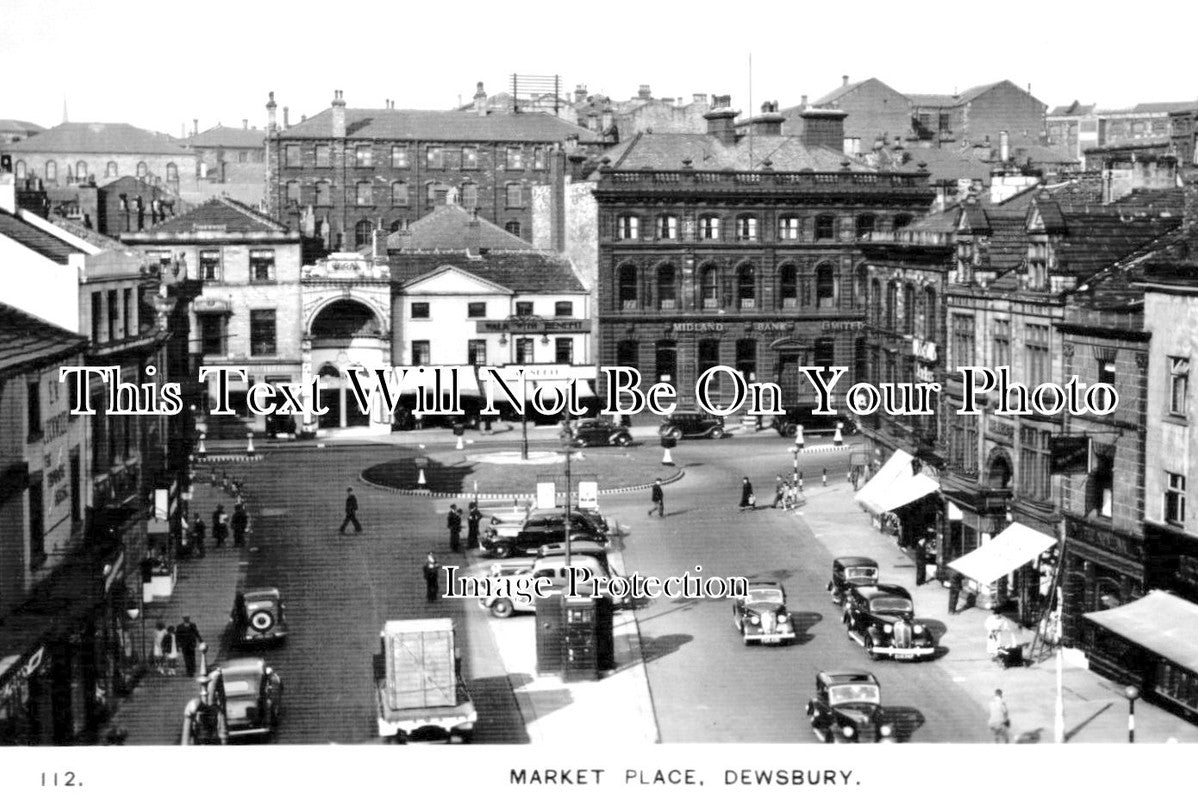 YO 2914 - Market Place, Dewsbury, Yorkshire