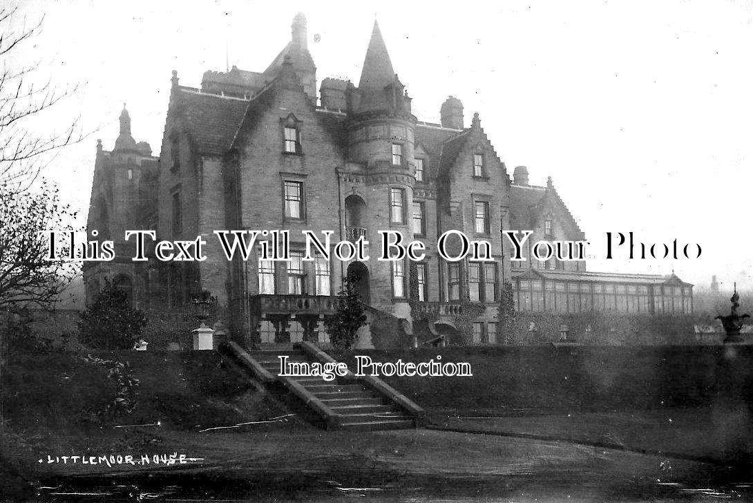YO 3181 - Littlemoor House, Queensbury, Bradford, Yorkshire c1906