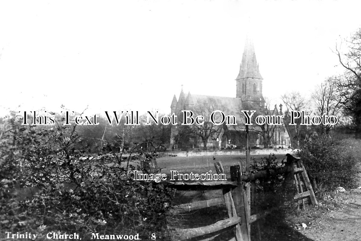 YO 3283 - Trinity Church, Meanwood, Yorkshire c1914