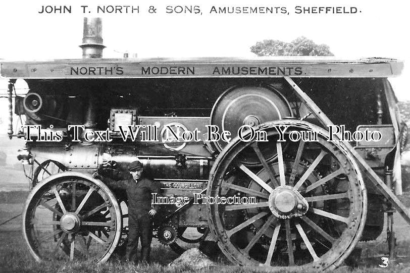 YO 3311 - Burrell Fairground Steam Engine, The Councillor, Yorkshire