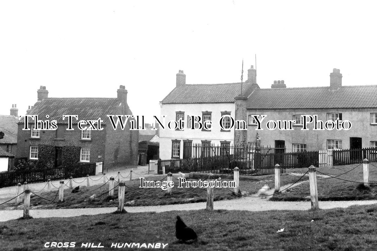 YO 3492 - Cross Hill, Hunmanby, Yorkshire c1933